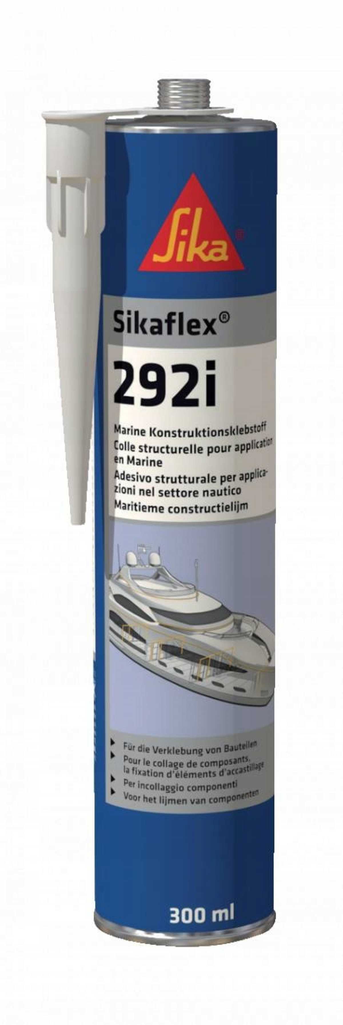 Sikaflex-292i Конструкционный клей-герметик для морского транспорта белый 300мл Sikaflex-292i Конструкционный клей-герметик для морского транспорта белый 300мл