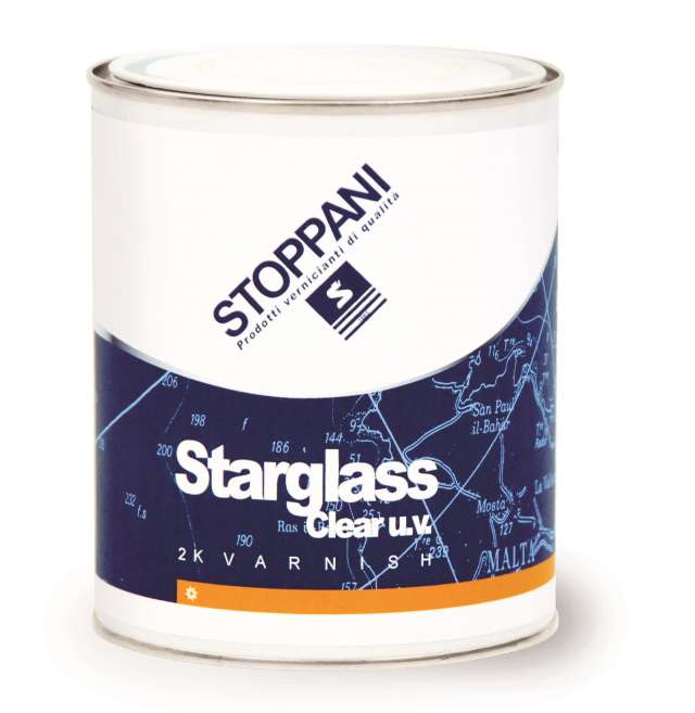 Stoppani лак STARGLASS CLEAR U.V. комплект 0,75л+0,25л