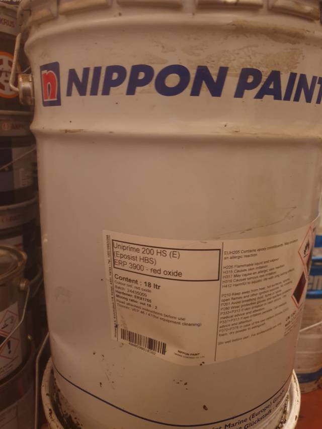 Nippon Paint marine Uniprime 200HS ERP 3900 red эпоксидный грунт комплект 20л